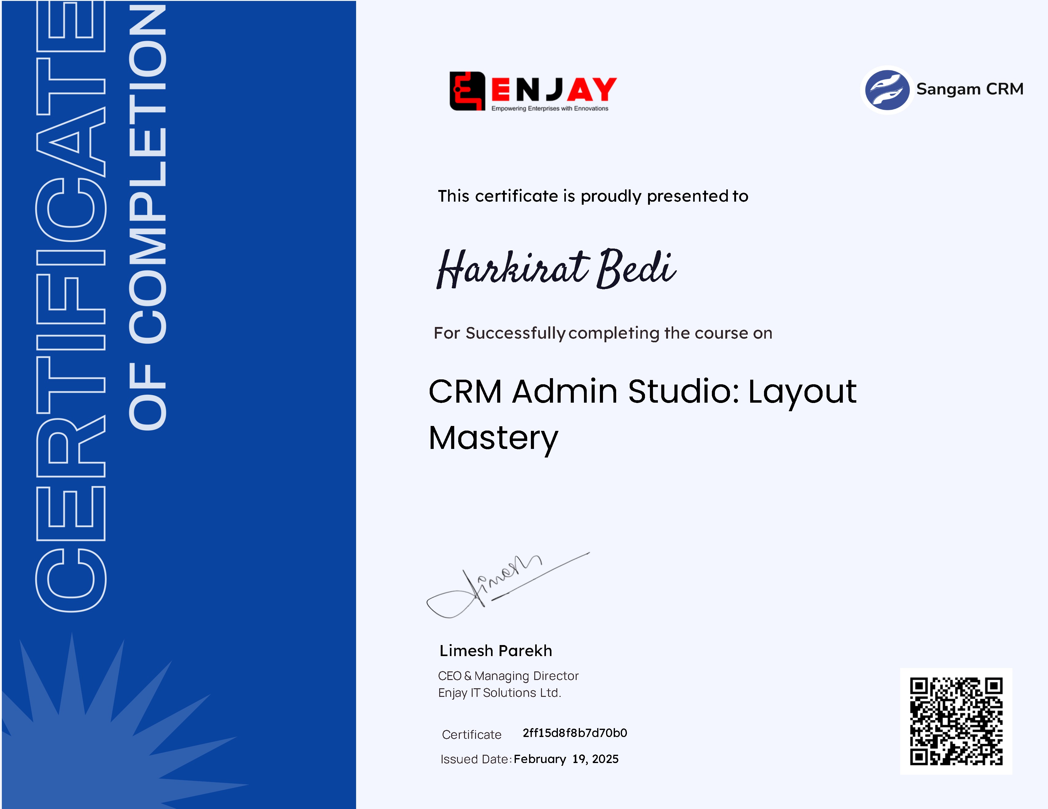 CRM Admin Studio: Layout Mastery